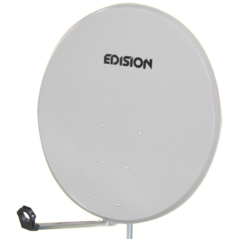 Satellite outlet dish materials